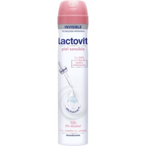 LACTOVIT DESODORANTE EN AEROSOL PARA PIEL SENSIBLE 72h  200ML-UNIDAD