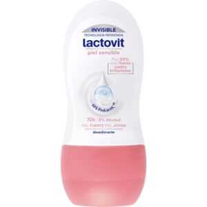 LACTOVIT DESODORANTE PIELES SENSIBLES ROLL ON 48h  50ml -UNIDAD
