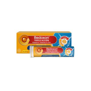 REDOXON TRIPLE ACCIÓN TABLETAS EFERVESCENTES TUBO X10 UNIDADES