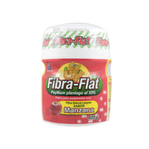 FIBRA-FLAT POLVO PARA SUSPENSIÓN VIA ORAL 400G, MANZANA.