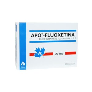 APO-FLUOXETINA 20 MG - CAPSULAS - UNIDAD -  CAJA CON 30 CÁPSULAS