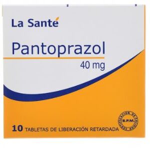 PANTOPRAZOL LA SANTÉ 40 MG  TABLETAS DE LIBERACIÓN RETARDADA -UNIDAD- CAJA CON 30 TABLETAS