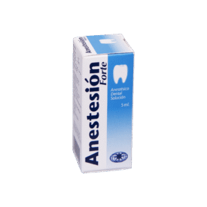ANESTESIÓN FORTE  ANESTÉSICO DENTAL SOLUCIÓN, PRESENTACIÓN DE 5mL.