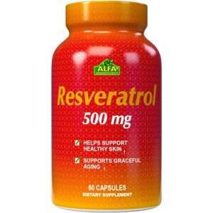 RESVERATROL 500 mg, CÁPSULAS, FRASCO X 60 CÁPSULAS