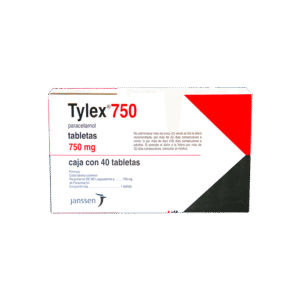 TYLEX 750MG TABLETAS VIA ORAL UNIDAD