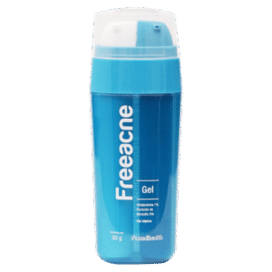 FREEACNE GEL, CLINDAMICINA 1%, PERÓXIDO DE BENZOÍLO 5%, USO TÓPICO, CONTIENE 30g.