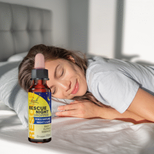BACH RESCUE NIGHT DROPPER / FLORES DE BACH ESENCIALES PARA UN SUEÑO NATURAL, FRASCO GOTERO CON 10ml.