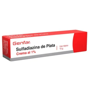 SULFADIAZINA DE PLATA 1% GENFAR CREMA USO TÓPICO 15G