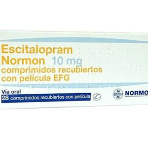 ESCITALOPRAM 10MG NORMON TABLETAS VIA ORAL CAJA X28 UNIDADES