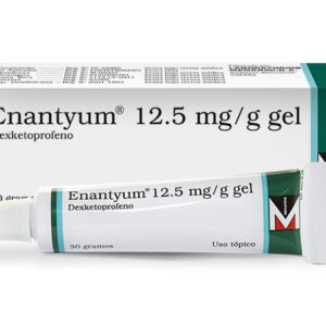 ENANTYUM GEL DEXKETOPROFEN 12.5mg - PRESENTACIÓN DE 30g