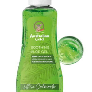 AUSTRALIAN GOLD SOOTHING ALOE GEL WITH GREEN TEA, ALOE VERA VEGAN ULTRA CALMING - 237ml  -UNIDAD
