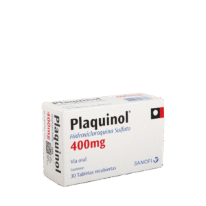 PLAQUINOL 400 MG TABLETAS RECUBIERTAS -UNIDAD- CAJA CON 30 TABLETAS
