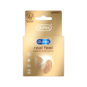 DUREX REAL FEEL CAJA X3 UNIDADES