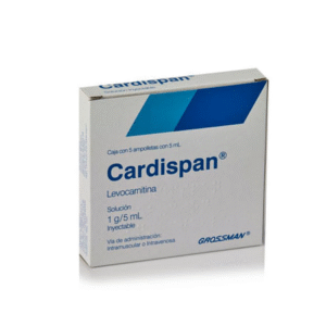 CARDISPAN  TABLETAS  - UNIDAD - CAJA CON 20 TABLETAS