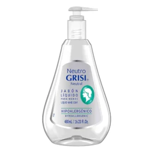 NEUTRO GRISI JABÓN LIQUIDO PARA MANOS HIPOALERGÉNICO 480ml  -UNIDAD