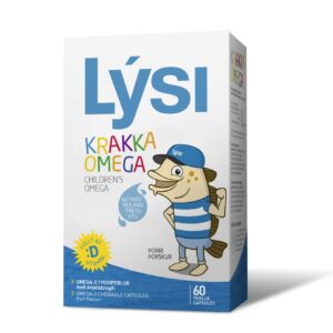 LÝSI KRANKKA OMEGA INFANTIL CÁPSULAS MASTICABLES -CAJA CON 60 CÁPSULAS