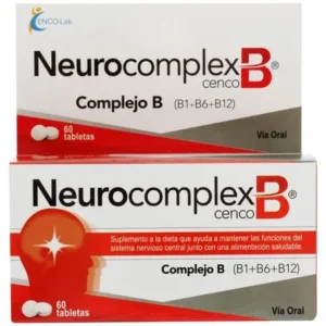 NEUROCOMPLEX B CENCO TABLETAS VIA ORAL UNIDAD