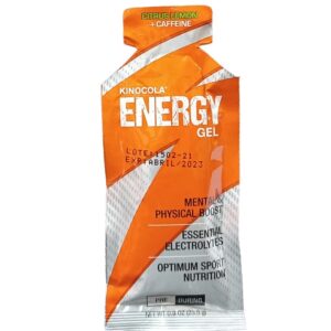 KINOCOLA ENERGY GEL MENTAL & PHYSICAL BOOST ESSENTIAL ELECTROLYTES CITRUS LEMON+CAFFEINE -UNIDAD
