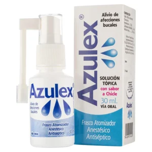 AZULEX SOLUCIÓN CON ATOMIZADOR BUCAL SABOR CHICLE 30ML