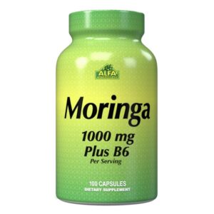 MORINGA 1000mg PLUS B6  CAPSULAS BLANDAS, FRASCO X 100 CAPSULAS