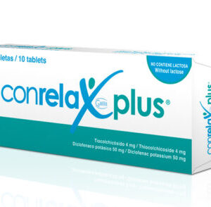 CONRELAX PLUS  TABLETAS - UNIDAD - CAJA CON 10 TABLETAS