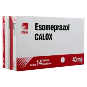 ESOMEPRAZOL 40MG CALOX TABLETAS VIA ORAL UNIDAD
