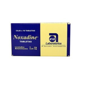 NOXADINE TABLETAS VIA ORAL UNIDAD