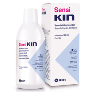 SENSI KIN ENJUAGUE BUCAL PARA SENSIBILIDAD DENTAL, PRESENTACIÓN DE 500mL.