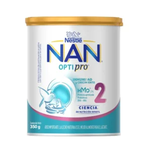 NAN OPTIPRO 2 (A PARTIR DE 6 MESES) 350g NESTLE  - PROTEÍNA OPTIMIZADA, PROBIÓTICOS, DHA  -UNIDAD