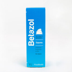 BETAZOL 0.05 ESPUMA CLOBETASOL PROPIONATO 0.05%, VÍA TÓPICA