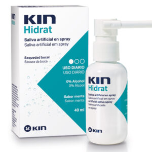 KIN HIDRAT SALIVA ARTIFICIAL EN SPRAY PARA LA SEQUEDAD BUCAL,  -PRESENTACIÓN DE 40mL.