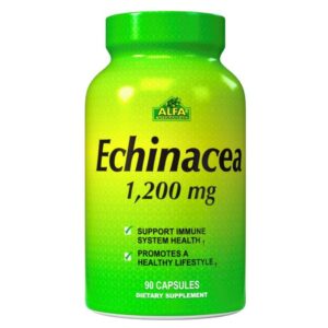 ECHINACEA 1,200mg CÁPSULAS,  FRASCO X 90 CÁPSULAS