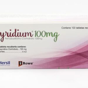 PYRIDIUM 100 MG. TABLETAS RECUBIERTAS -UNIDAD- CAJA CON 100 TABLETAS