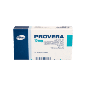 PROVERA  ANTICONCEPTIVO ORAL, CAJA CON 10 TABLETAS