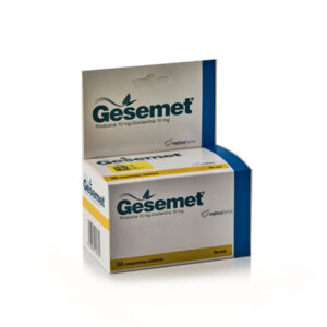 GESEMET 10 MG/10 MG  COMPRIMIDOS ENTÉRICOS - UNIDAD - CAJA CON 50 COMPRIMIDOS