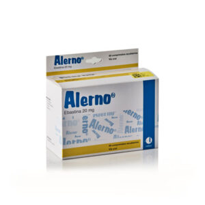 ALERNO 20MG COMPRIMIDOS RECUBIERTOS UNIDAD CAJA X50 UNIDADES