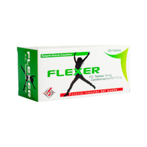 FLEXER F.C. 10 MG  TABLETAS RECUBIERTAS - UNIDAD - CAJA CON 100 TABLETAS