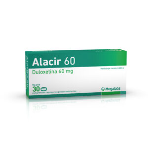 ALACIR 60MG COMPRIMIDOS RECUBIERTOS CAJA X 30 UNIDADES