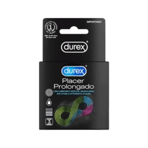 DUREX PLACER PROLONGADO CAJA X3 UNIDADES