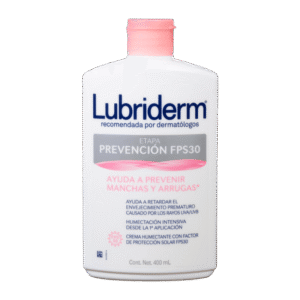 LUBRIDERM PREVENCIÓN FPS 30 AYUDA A PREVENIR MANCHAS Y ARRUGAS  400ml  -UNIDAD