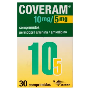 COVERAM 10 MG/5MG COMPRIMIDOS - CAJA CON 30 COMPRIMIDOS