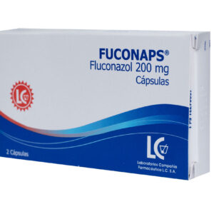 FUCONAPS 200 MG  CÁPSULAS - CAJA CON 2 CÁPSULAS