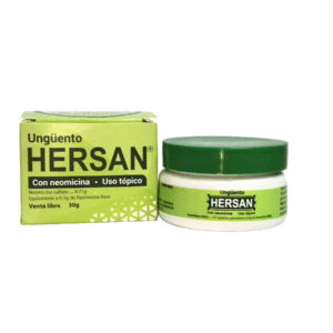 HERSAN UNGÜENTO CON NEOMCINA, USO TÓPICO, 30g -UNIDAD