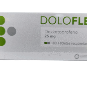 DOLOFLEX 25 MG  - TABLETAS RECUBIERTAS - UNIDAD -  CAJA CON 30 TABLETAS