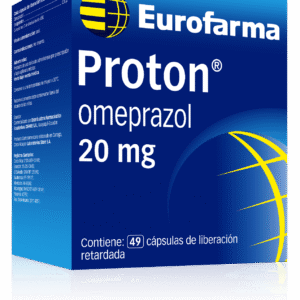PROTÓN 20 MG CÁPSULAS DE LIBERACIÓN RETARDADA -UNIDAD- CAJA CON 49 CÁPSULAS