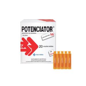 POTENCIATOR SOLUCIÓN ORAL 5G  AMPOLLAS BEBIBLES DE 10 ML -UNIDAD- CAJA CON 20 AMPOLLAS