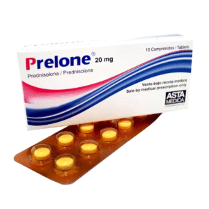 PRELONE 20 MG TABLETAS -UNIDAD- CAJA CON 10 TABLETAS