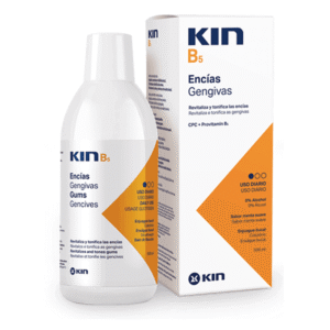 KIN B5 ENJUAGUE BUCAL CPC+PROVITAMIN B5 - PRESENTACIÓN DE 500mL.