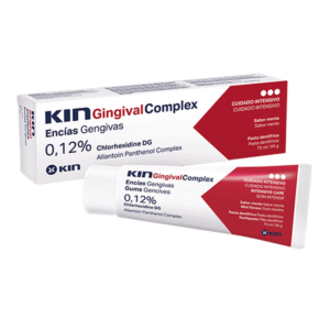 KIN GINGIVAL COMPLEX  PASTA DENTÍFRICA  - PRESENTACIÓN DE 75mL.