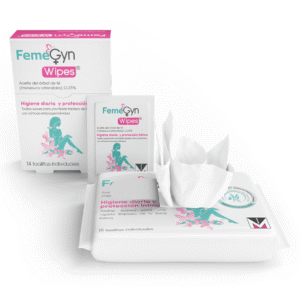 FEMEGYN WIPES HIGIENE DIARIA Y PROTECCIÓN ÍNTIMA X 14 TOALLITAS HÚMEDAS